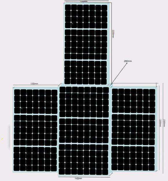 universal solar panel