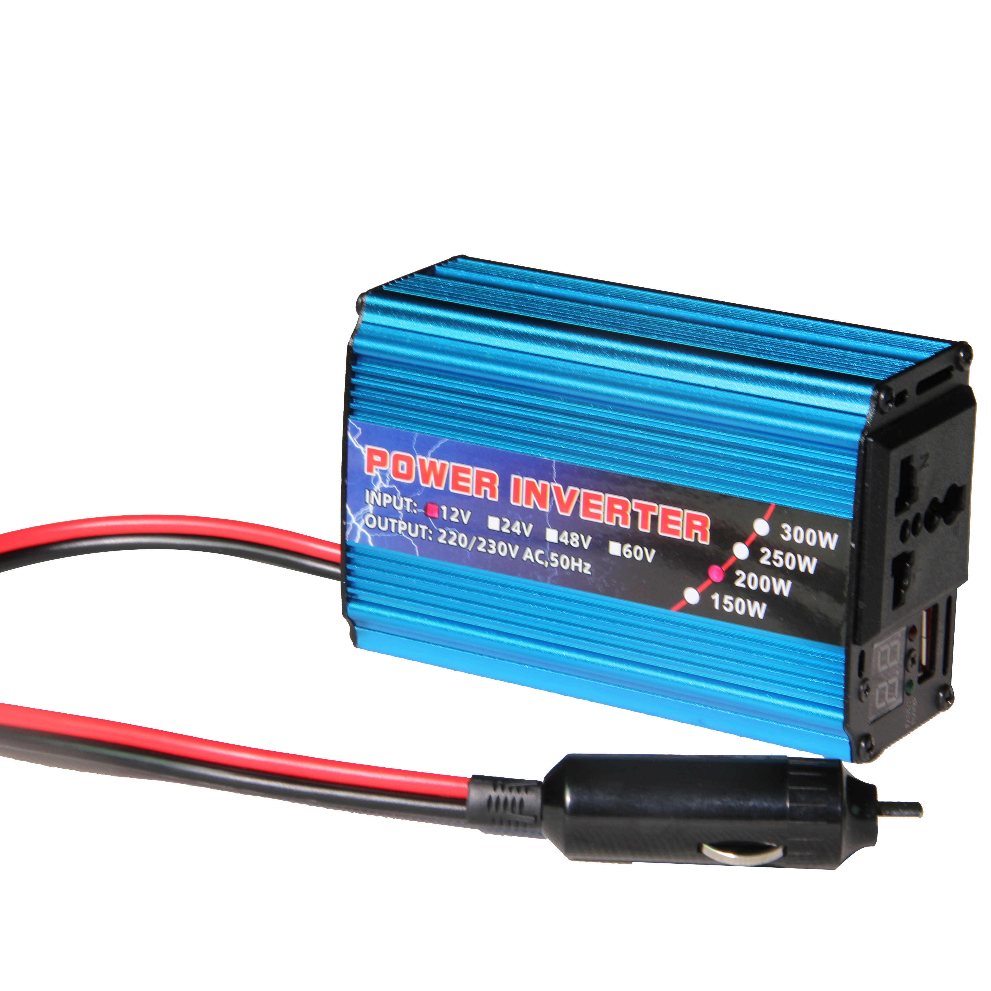 12V 24V 250W Car inverter charger PI-250