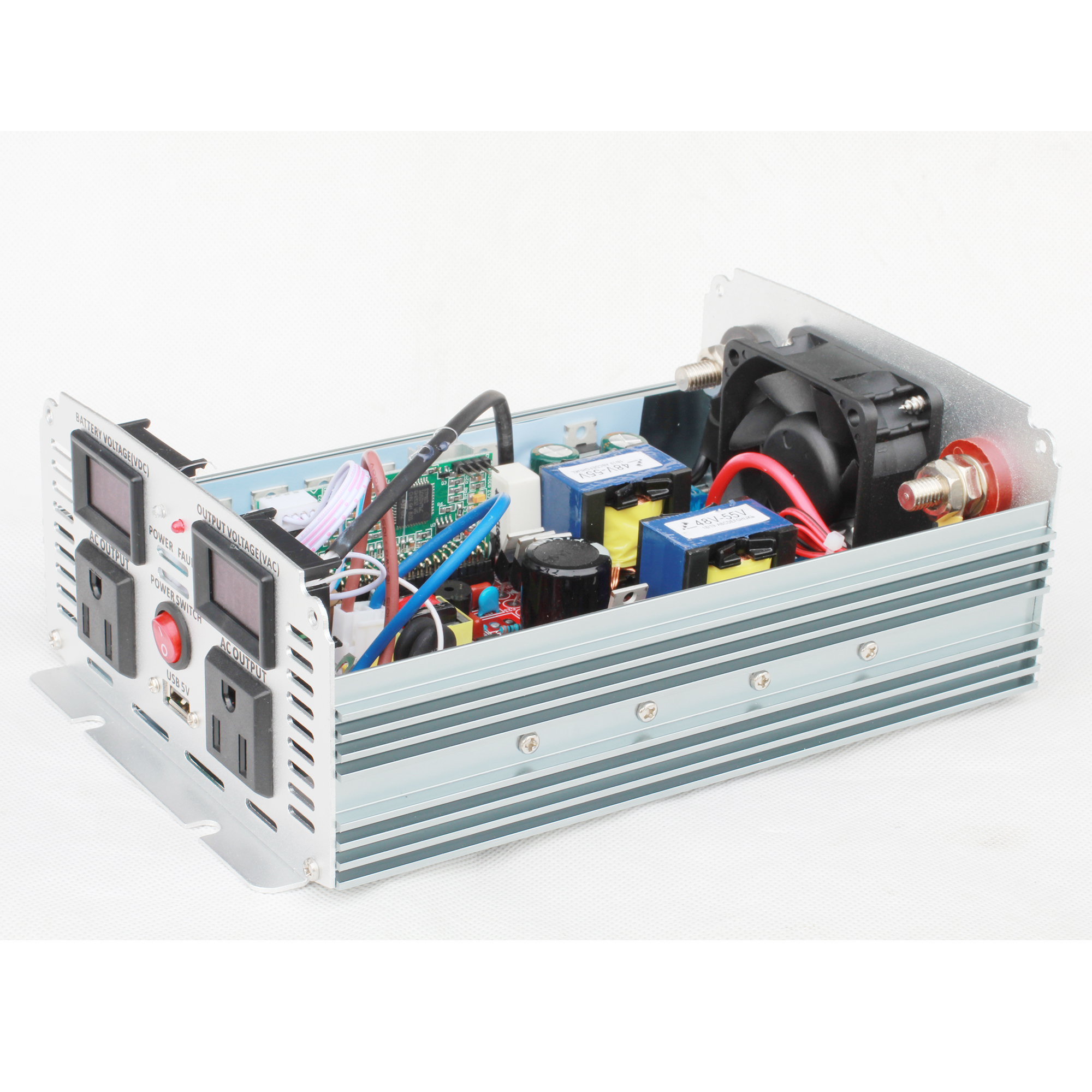 12V/24V/48V to 110V/220VAC power inverter PI plus series