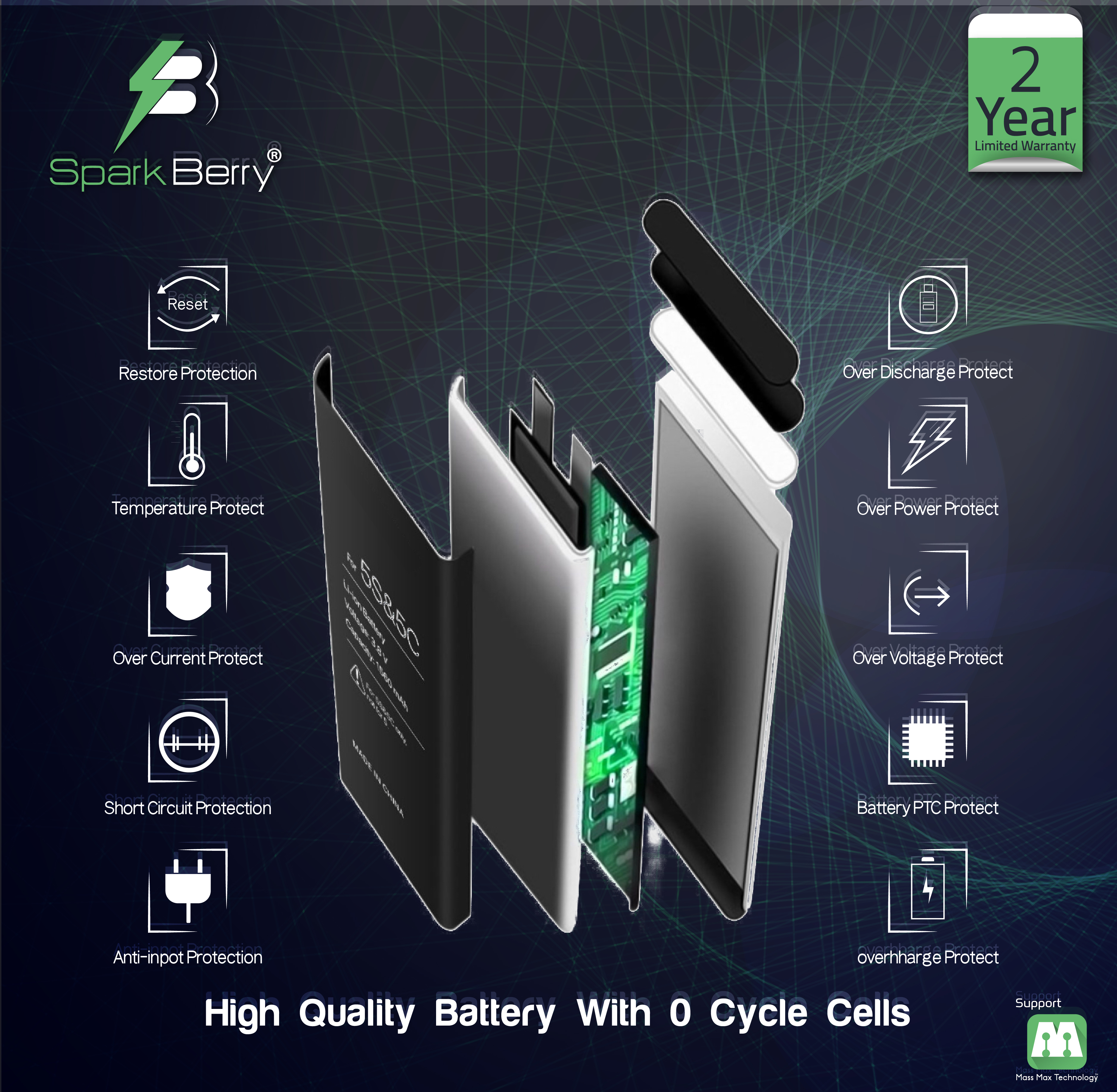 High Quality Battery Iphone 7, Iphone 7g Battery