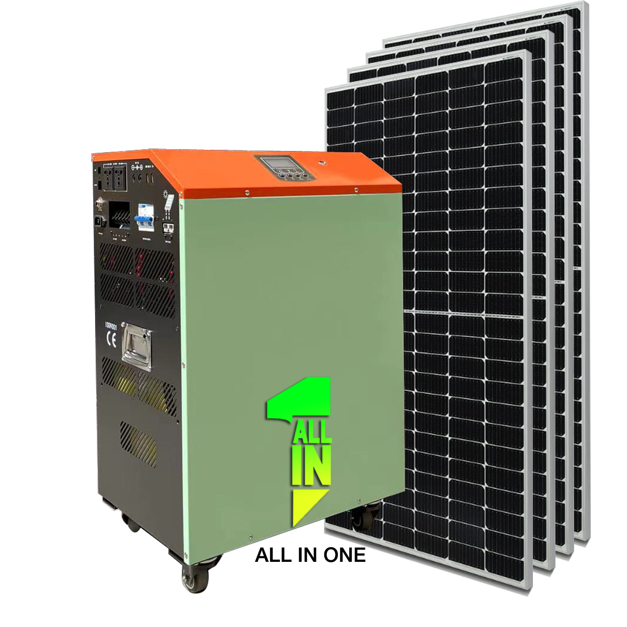 Complete solar system 3KW 5KW 10KW 15KW 20KW hybrid solar inverter solar  panel battery-SCIENTEK ELECTRICAL