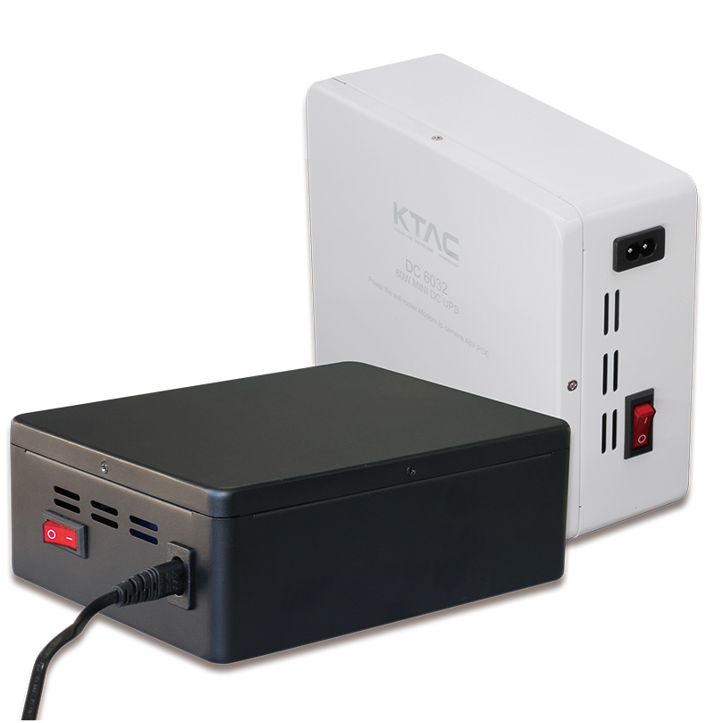 DC6032 60W mini UPS DC UPS with 5 pcs of 12V DC charge ports and built in of 192WH large lithium bat