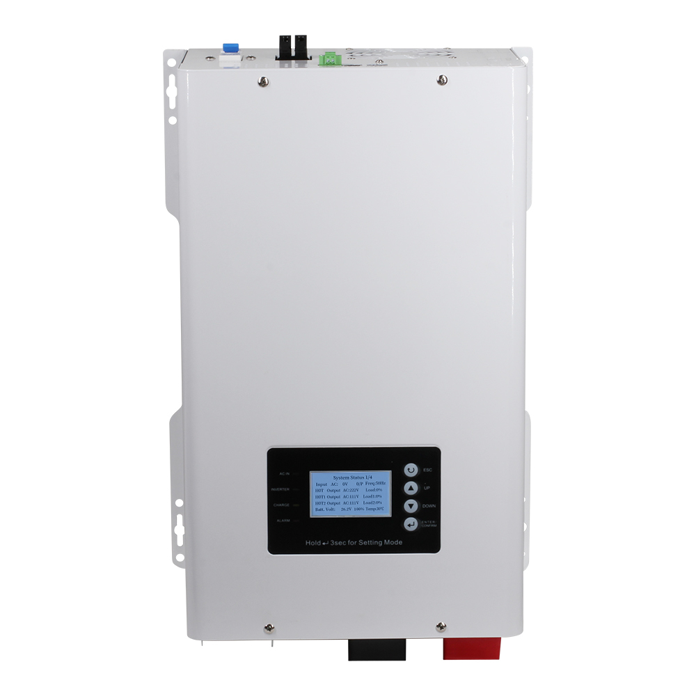 2KW 3KW 5KW 8KW 10KW 12KW wall mount low frequency solar inverter charger with MPPT charger 230V 80A